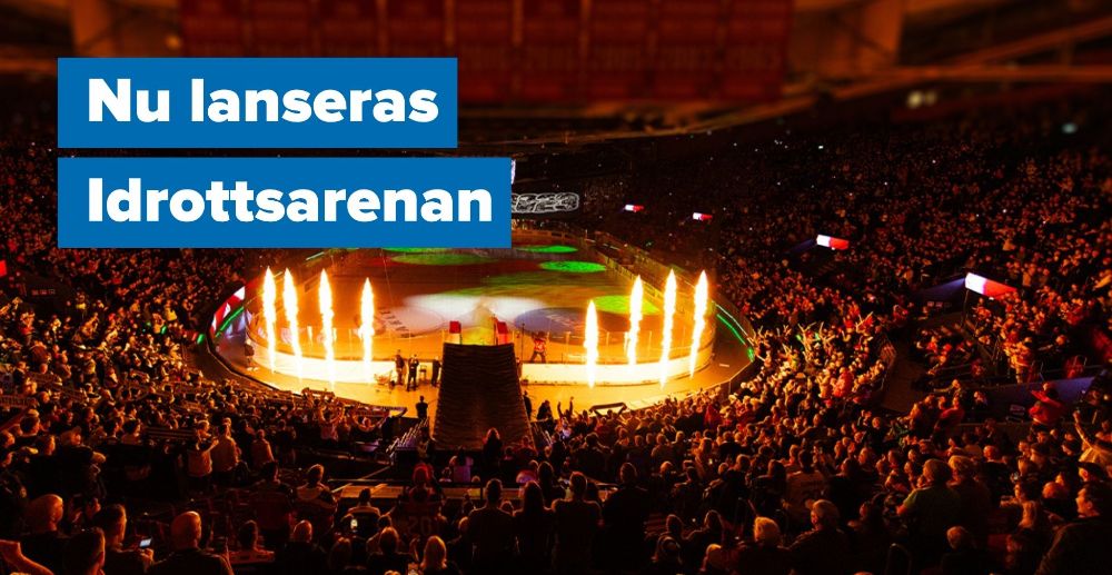 Bild på stor inomhusarena.