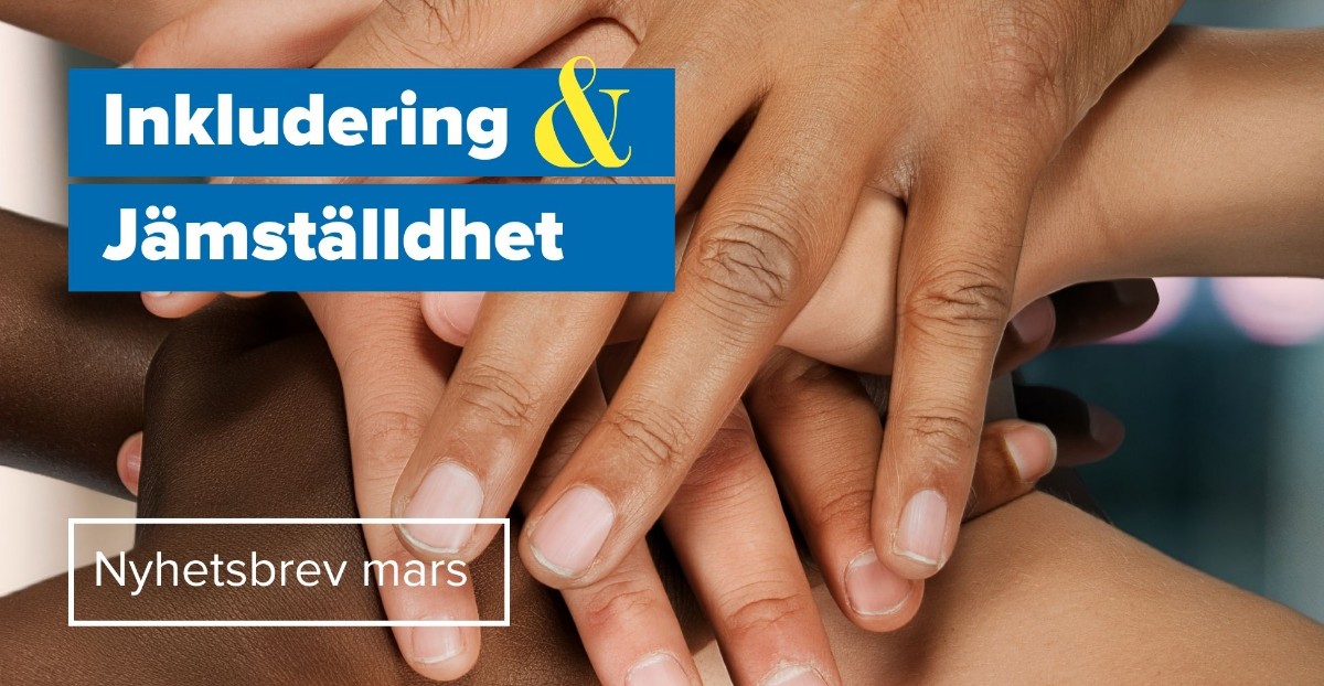 Händer som ligger på varandra